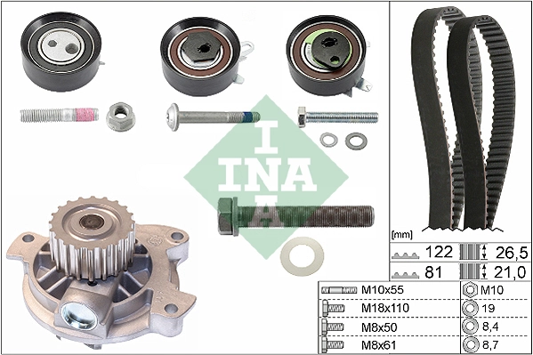 Water Pump & Timing Belt Kit